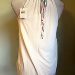 Calvin Klein  Pastel Halter Blouse Y2K teal purple boho cottage‎ core xs Photo 1