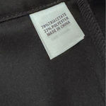 St. John  Collection Emma Satin Ankle Pants Caviar Black 8 Photo 5