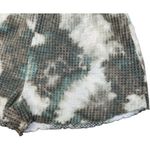 Abound Nordstrom  NEW Green Tie-Dye Waffle Knit Pull On Lounge Shorts Size Large Photo 4