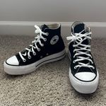Converse Black Chuck Taylor All Star Lift Platform Canvas Photo 2
