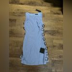 Lulus Decidedly Summery Light Blue Cutout Sleeveless O-Ring Mini Dress Photo 4