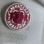 Magnolia Lane Tech 50+ UPF White Medium Polo w/Pink Trim Photo 7