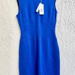 Derek Lam NWT 10 Crosby Sleeveless Sheath Mini Dress Blue Black Women's Size 8 Photo 0