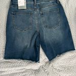 Nine West Bermuda Shorts Jean Denim Blue Mid Rise Photo 4