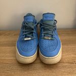 Nike  Women's Size 8 Air Force 1 Sage Low University Blue Sneakers Photo 1