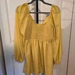 Skylar Rose Asos  dress women's Sz M yellow Photo 10