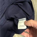 Zeagoo  NWT 4X Navy and White long sleeve shirt with tie pit to pit 21, length 25 Photo 2