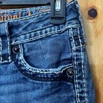 Rock Revival Blue Boot Cut Jeans cellne style designer jeans size 26 embellished Photo 7