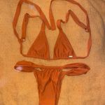 Ode & Rae Bikini Orange Size M Photo 0