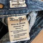 Miss Me  Easy Boot Style Distressed Embellished Low Rise Jeans Size 27 Photo 3