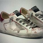 Golden Goose Leather Printed Bandana Superstar Sneaker Photo 1
