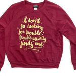 Harry Potter  I Don’t Go Looking for Trouble Sweatshirt Photo 0