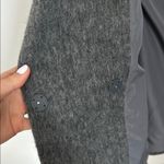 H&M Gray Warm Coat Blazer Oversized XS Photo 6