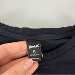 Romwe  Black Graphic Tee with Bear Design Photo 1