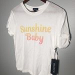 Wildfox NWT  Sunshine Baby keke Short Sleeve Tee Size graphic t-shirt small Photo 3