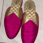 Birdies  Fuchsia The Raven Satin Mules Photo 0