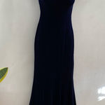 Dancing Queen   velvet Midnight Blue Gown Photo 0
