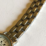 Disney Mickey & Minnie Mouse Silver Tone Watch Wristwatch New Battery Photo 7