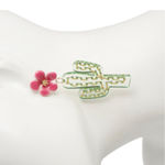 Betsey Johnson Cactus Flower Earrings Photo 4