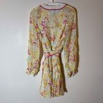 Reiss NWT Molly Buttercup Floral Print Puff Sleeve Mini Dress Size 2 Photo 6