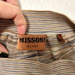 Missoni  Metallic Shiny Slinky Stripe Knit Tap Shorts Colorful size Small, 40 Photo 3