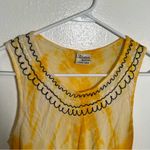 Advance Apparel Cover Up Tunic Yellow Tie Dye Free Size Size undefined Photo 5