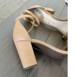 Jessica Simpson Women's Beige Gold Block Heel Sandals Size 7.5 Photo 4