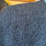 Elegant Black Metallic Silver Women's Sweater Wrap Poncho One Size Size undefined Photo 5