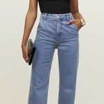 Reformation NWT  Brynn High Rise Wide Leg Trouser Jeans Photo 0