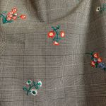 EXPRESS  Floral Grey Short Mini Skirt Bottom Formal Clothing Fashion Women Size 8 Photo 1