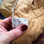 London Fog  Metallic Tan Trench Coat Classic Full Length Outerwear Women Photo 15