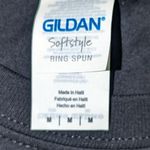 Gildan 4/$15  SOFTSTYLE BLACK T-SHIRT "NACHO AVERAGE NURSE". SZ M Photo 1