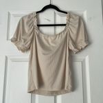 SheIn Curve Off the Shoulder Peasant Blouse Photo 2