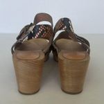 Madewell The Johanna Crisscross Clog Sandal in Snake Embossed Leather, Size 8 ♣️ Photo 6