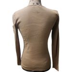 Ralph Lauren  Women's Size S Cable‎ Knit Top Beige Long Sleeve Photo 7