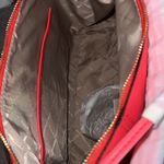 Michael Kors shoulder bag convertible large leather Dahlia/ coral NWT Photo 8