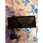 AQUA  Sleeveless Square Neck Blue Toile Crop Top & Midi Tiered‎ Skirt  Size L NWT Photo 14