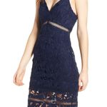 ASTR Lattice Inset Lace Dress Photo 0
