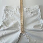 Paige ‎ High Rise Flare Jeans Raw Hem Crisp White Denim Pants Womens Size 31 Photo 14