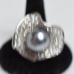 Source Unknown NWOT Classy Sassy Cocktail Dinner Party Y2K Statement Rhinestone Size 9 Ring Photo 1