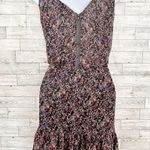 MYTH NYC Sleeveless Ruffle Mini Dress, M Gray Size M Photo 6