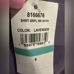 Alex Evenings NWT Lavender Satin Sheath Mini Dress Photo 4