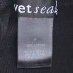 Vintage Y2K Wet Seal 90s Black Ribbed Knit Crop Tank Sz Medium Photo 3