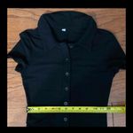 SheIn shortsleeved black ribbed Romper - size small NWNT Photo 5