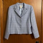 Pendleton Vintage  Woman's Baby Blue Wool Business Blazer Size 10 Photo 0