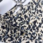 Core 10 strappy surplice leopard print yoga/ sports bra women Size Medium Photo 5