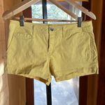 Market & Spruce  Yellow Dylan High Rise Shorts Size 4 Photo 3