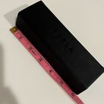 Furla authentic glasses case, hard shell, black, velour interior 6”x1.5”x2” Photo 4