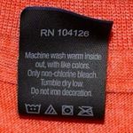 Tultex Tulte  Graphic Orange Faith Football Tee Shirt Photo 3