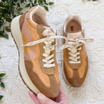 Bimba Y Lola Lifestyle Panelled Sneakers Sz 38 / US 7.5 Brown Photo 0